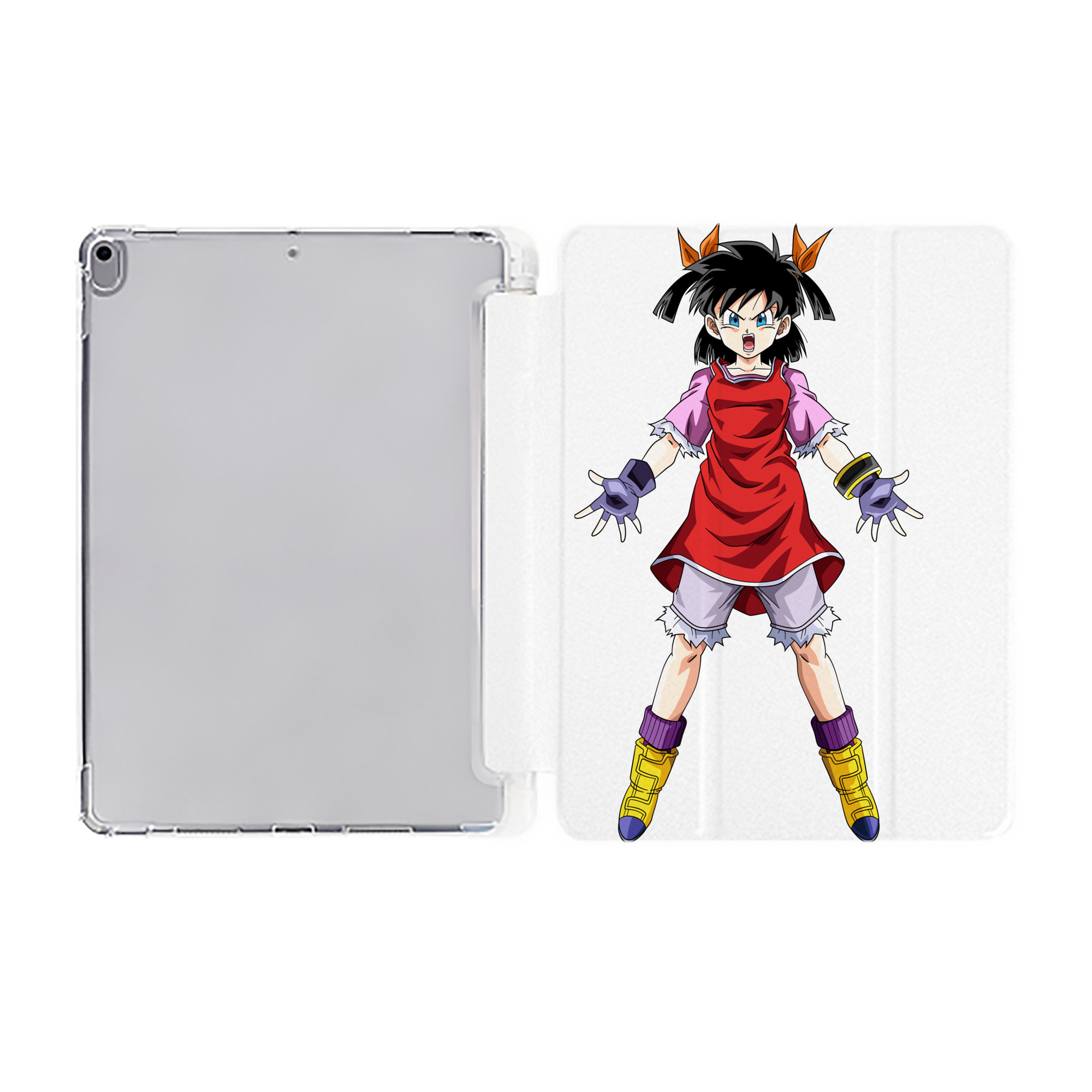 （画像用） ドラゴンボール パン DRAGON BALL Pan IPad ケース ペン収納付き 三つ折りスタンド PUレザー×シリコン 対応機種9.5/10.5/10.9インチ